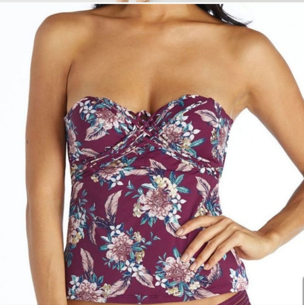 PADDED SWIM TOP - Picture 9 of 9
